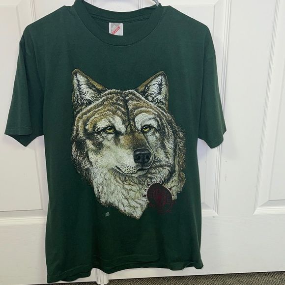 Vintage Other - Rare Vintage 1990s Wolf T-shirt